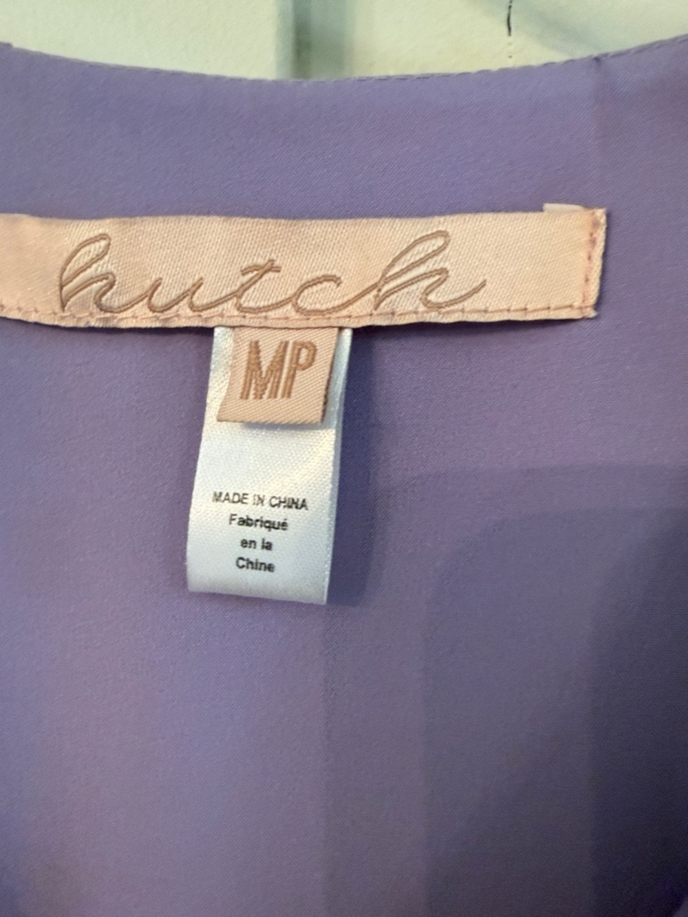 Anthropologie Hutch Vibrant Wrap Maxi Dress in Red & Lavender - Picture 2 of 5